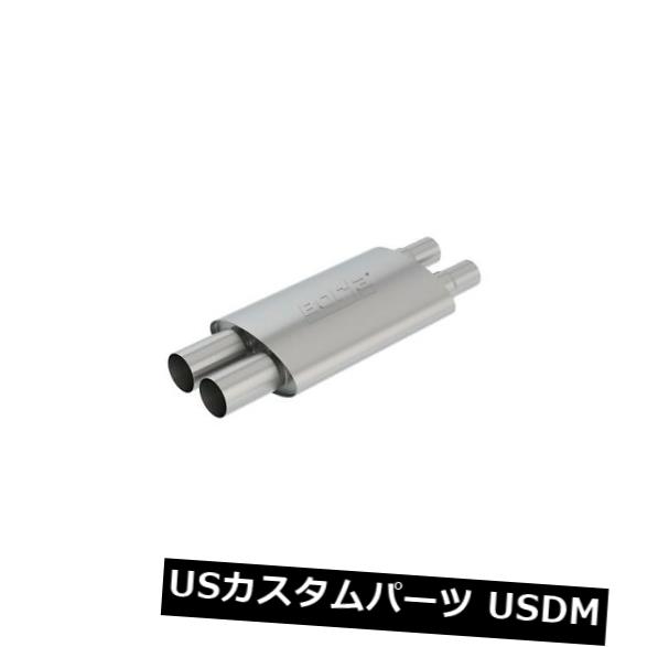 輸入マフラー Borla 60661 Resonator Fits 18-19 Mustang Borla 60661 Resonator Fits 18-19 Mustang 【並行輸入品】