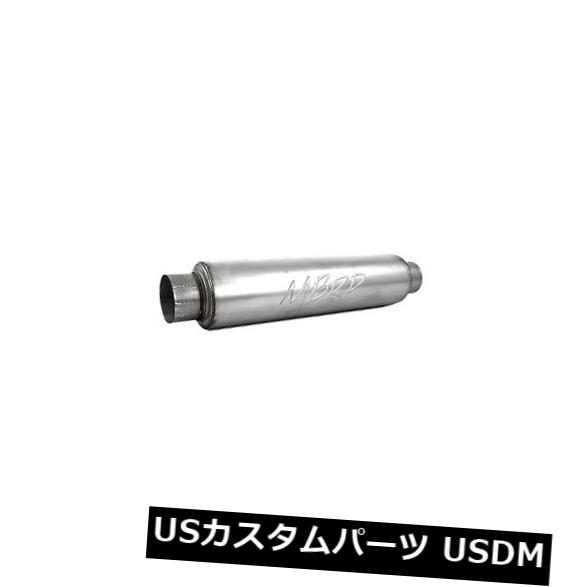 輸入マフラー MBRPエキゾーストGP015ガレージパーツハイフローマフラー MBRP Exhaust GP015 Garage Parts High Flow Muffler 【並行輸入品】