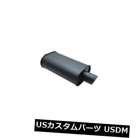 輸入マフラー Vibrant Performance 1145 STREETPOWERフラットブラックオーバルマフラー Vibrant Performance 1145 STREETPOWER Flat Black Oval Muffler 【並行輸入品】