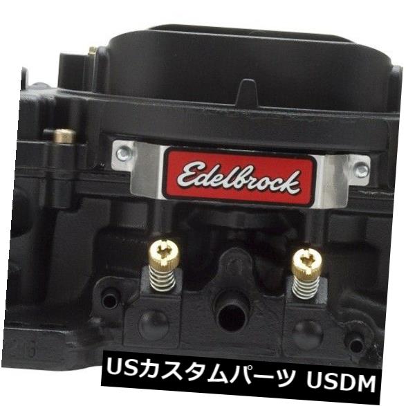 輸入マフラー Edelbrock 14063パフォーマーシリーズキャブレター Edelbrock 14063 Performer Series Carburetor 【並行輸入品】