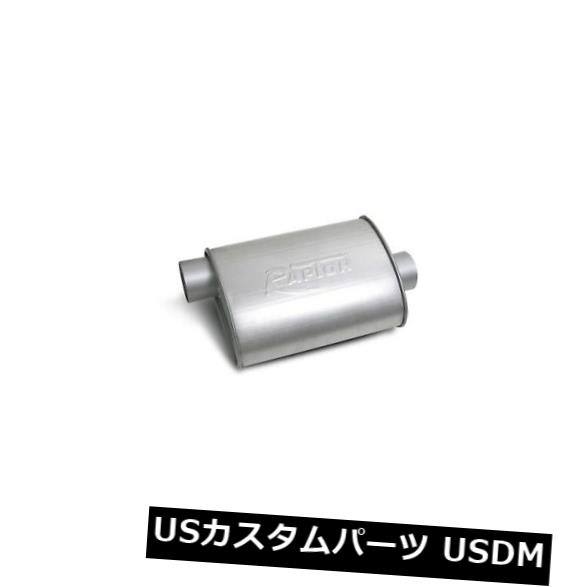 輸入マフラー Flowtech 50052FLTラプターターボパフォーマンスマフラー Flowtech 50052FLT Raptor Turbo Performance Muffler 【並行輸入品】