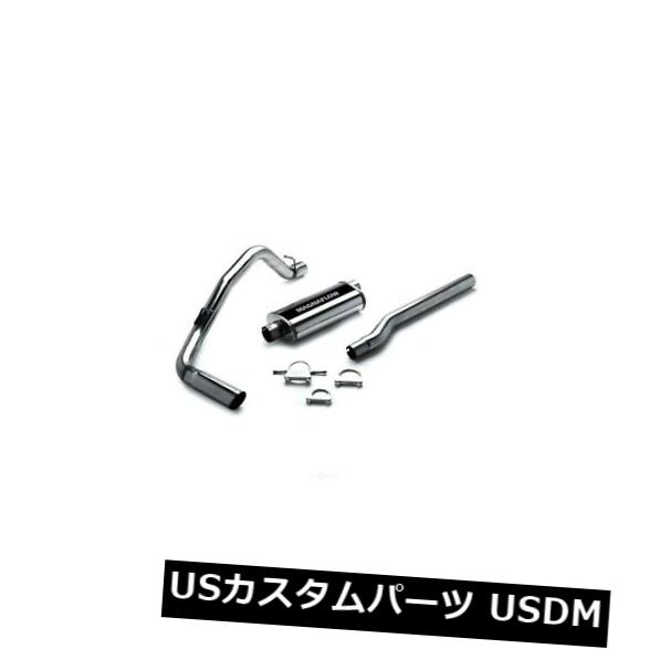 輸入マフラー エキゾーストシステムキット-MFシリーズステンレスキャットバックシステムは、00-03 Dakota 4.7L-V8に適合 Exhaust System Kit-MF Series Stainless Cat-Back System fits 00-03 Dakota 4.7L-V8 【並行輸入品】｜カスタムパーツ WORLD倉庫