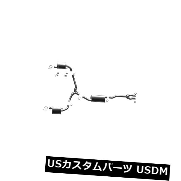輸入マフラー エキゾーストシステムキット-ストリートシリーズステンレスキャットバックシステムは09-10チャレンジャーに適合 Exhaust System Kit-Street Series Stainless Cat-Back System fits 09-10 Challenger 【並行輸入品】