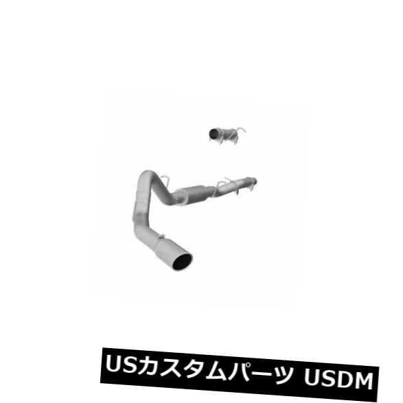 輸入マフラー MBRP S6012409 4 "キャットバックエキゾーストシステム-シングルサイド、シボレー/ GMC 2500/3500用 MBRP S6012409 4" Cat-Back Exhaust System - Single Side, For Chevy/GMC 2500/3500 【並行輸入品】｜カスタムパーツ WORLD倉庫