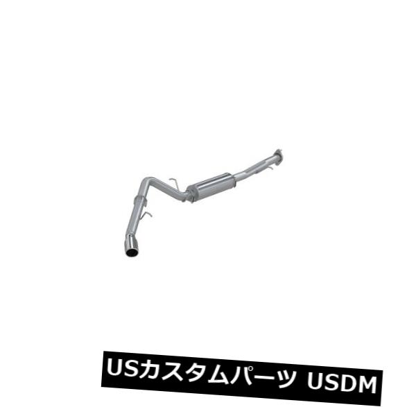 輸入マフラー S5044al MbrpエキゾーストS5044alインストーラーシリーズキャットバックエキゾーストシステムはタホに適合 S5044al Mbrp Exhaust S5044al Installer Series Cat Back Exhaust System Fits Tahoe 【並行輸入品】