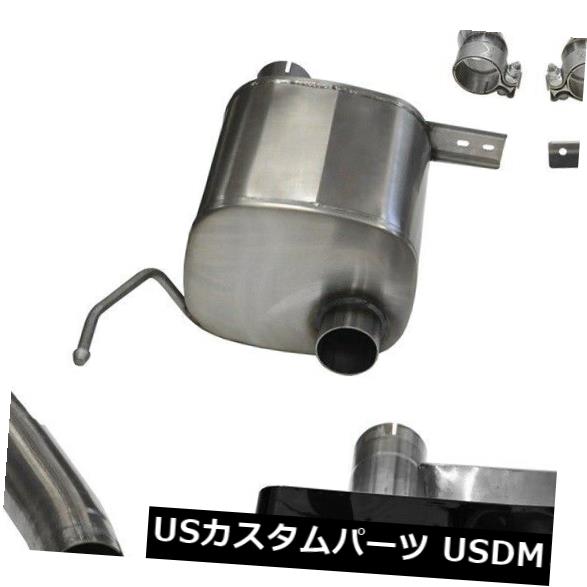 輸入マフラー コルサパフォーマンス14765CBBLKスポーツキャットバックエキゾーストシステムは14-19コルベットに適合 Corsa Performance 14765CBBLK Sport Cat-Back Exhaust System Fits 14-19 Corvette 【並行輸入品】｜カスタムパーツ WORLD倉庫 421,344円