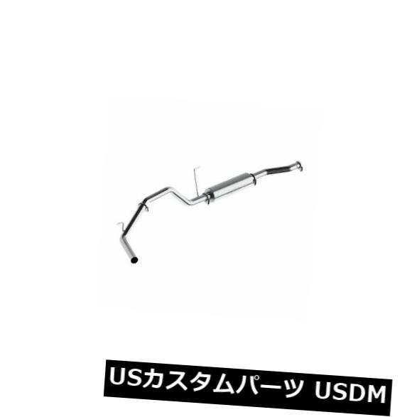 輸入マフラー MBRP S5400P 3 "キャットバックエキゾーストシステム-04-06日産タイタン5.6L用片面 MBRP S5400P 3" Cat-Back Exhaust System - Single Side For 04-06 Nissan Titan 5.6L 【並行輸入品】｜カスタムパーツ WORLD倉庫