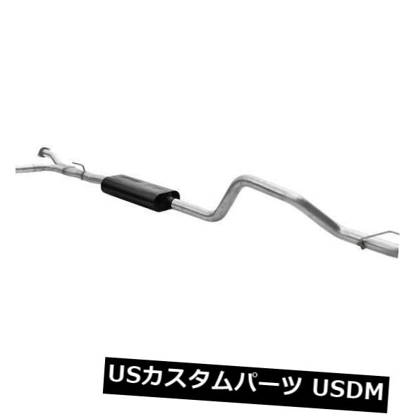 輸入マフラー Flowmaster排気システム817533; 04-14日産向けアメリカンサンダーSSキャットバック Flowmaster Exhaust System 817533; American Thunder SS Cat-Back for 04-14 Nissan 【並行輸入品】｜カスタムパーツ WORLD倉庫