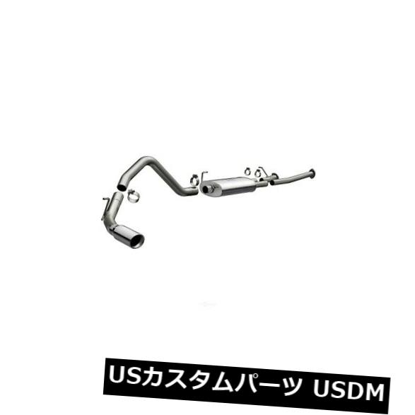 輸入マフラー エキゾーストシステムキット-MFシリーズステンレスキャットバックシステムは、14-19トヨタツンドラに適合 Exhaust System Kit-MF Series Stainless Cat-Back System fits 14-19 Toyota Tundra 【並行輸入品】｜カスタムパーツ WORLD倉庫
