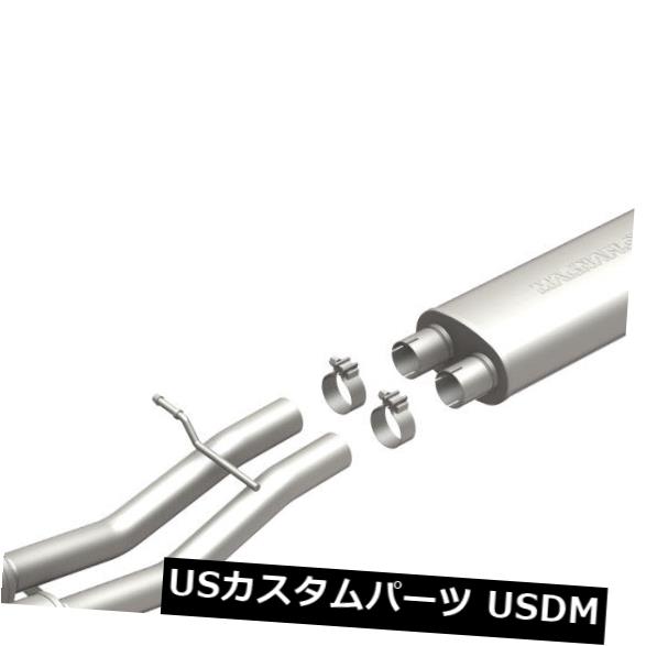 輸入マフラー Magnaflow 15838ハイフローパフォーマンスエキゾーストシステム2.5 \