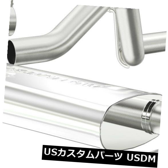 輸入マフラー Magnaflow 16666ハイフローパフォーマンスエキゾーストシステム2.5 \