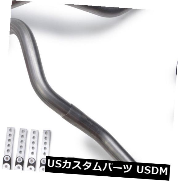 輸入マフラー Flowsound 2チャンバーマフラーパフォーマンスデュアルエキゾーストブラックヒント87-94フォードF150 Flowsound 2-Chamber Muffler Performance Dual Exhaust Black Tips 87-94 Ford F150 【並行輸入品】