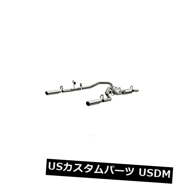 輸入マフラー エキゾーストシステムキット-MFシリーズステンレスキャットバックシステムは04-08フォードF-150に適合 Exhaust System Kit-MF Series Stainless Cat-Back System fits 04-08 Ford F-150 【並行輸入品】｜カスタムパーツ WORLD倉庫