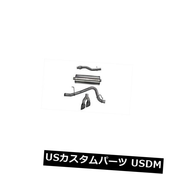 輸入マフラー 15 GMCユーコンXL 1500 5.3L V8シングルサイドエキゾースト用コルサキャットバックスポーツ Corsa Cat-Back Sport For 15 GMC Yukon XL 1500 5.3L V8 Single Side Exit Exhaust 【並行輸入品】