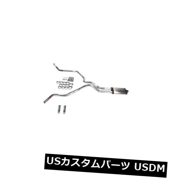 輸入マフラー タイタン04-05デュアルエキゾースト2.25 MAパイプステンレスマフラーRWチップコーナー出口 Titan 04-05 dual exhaust 2.25 MA pipe Stainless muffler RW Tip Corner exit 【並行輸入品】
