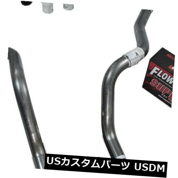 輸入マフラー オールステンレスデュアルエキゾーストシボレーGMC 1500 96-99 Flowmaster super 10 Corner S Tip All-Stainless Dual Exhaust Chevy GMC 1500 96-99 Flowmaster super 10 Corner S Tip 【並行輸入品】
