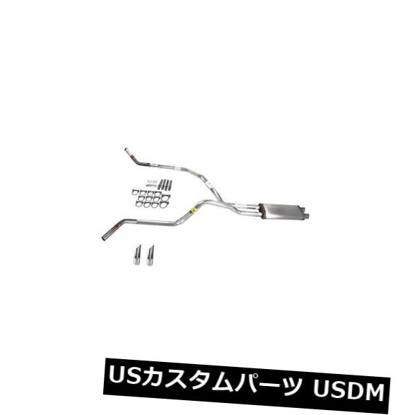輸入マフラー ツンドラ00-07デュアルエキゾースト2.5パイプステンレスマフラーSWチップコーナー出口 Tundra 00-07 dual exhaust 2.5 pipe Stainless muffler SW Tip Corner exit 【並行輸入品】|カスタムパーツ WORLD倉庫