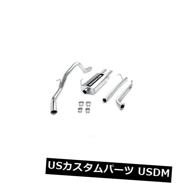 輸入マフラー 排気システムキット-MFシリーズステンレスキャットバックシステムは07-08ツンドラ5.7L-V8に適合 Exhaust System Kit-MF Series Stainless Cat-Back System fits 07-08 Tundra 5.7L-V8 【並行輸入品】