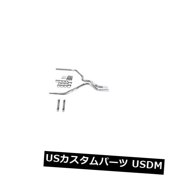輸入マフラー シルバラード88-95デュアルエキゾースト2.25 MAパイプマフラーなしRWチップ Silverado 88-95 dual exhaust 2.25 MA pipe No Muffler RW Tip 【並行輸入品】