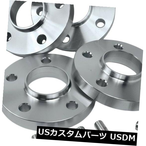 スペーサー 4メルセデスベンツ5x112スタッガード15 MM＆amp; 20 MMハブセントリックスペーサー（ラグボルト付き） 4 Mercedes Benz 5x112 Staggered 15 MM & 20 MM Hub Centric Spacers W/ Lug Bolts 【並行輸入品】