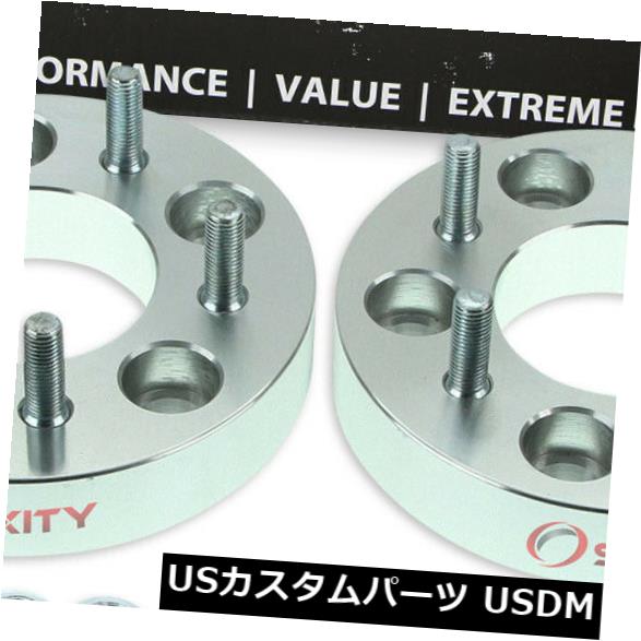 スペーサー Volkswagen Routan ZC用2x 5x127mm?5x120.7mmホイールスペーサーアダプター1.25 \
