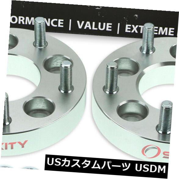 スペーサー Acura CL ILX dg用2x 5x114.3mm?5x127mmホイールスペーサーアダプター1.25 \