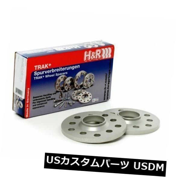 スペーサー H＆amp; R DR TRAK 2013-2018ミニクーパーペースマンALL4 2WD Sベース用15mmホイールスペーサー H&R DR TRAK 15mm Wheel Spacers for 2013-2018 Mini Cooper Paceman ALL4 2WD S Base 【並行輸入品】