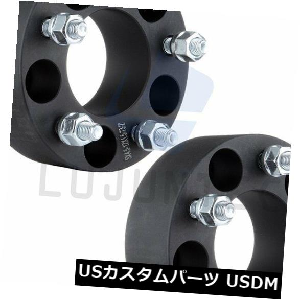 スペーサー 1997-2001ホンダプレリュード用2P 2 "5x4.5 5x114.3ホイールスペーサー12x1.5 2P 2" 5x4.5 5x114.3 Wheel Spacers 12x1.5 For 1997-2001 Honda Prelude 【並行輸入品】|カスタムパーツ WORLD倉庫