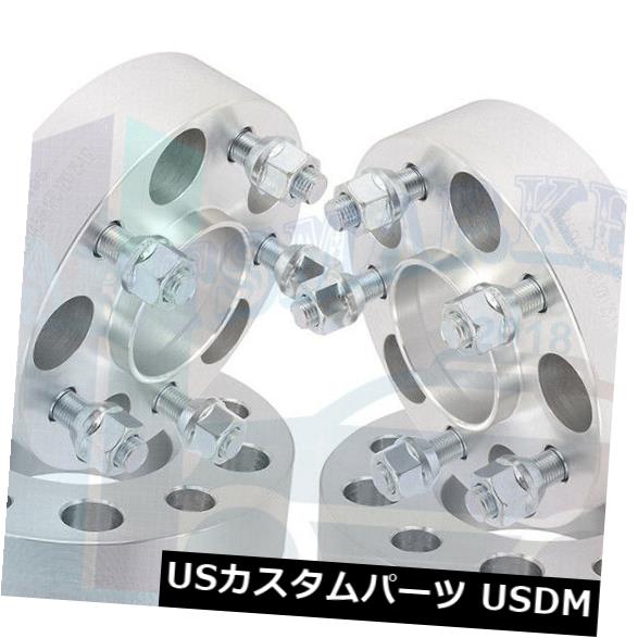 スペーサー インフィニティ用日産4x 2 '' 5x4.5から5x4.5 Hubcentric 12x1.25ホイールスペーサーに適合 For Infiniti Fits Nissan 4x 2'' 5x4.5 to 5x4.5 Hubcentric 12x1.25 wheel spacers 【並行輸入品】