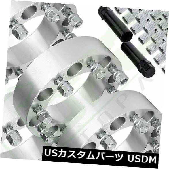 スペーサー 4Pc 2 "8x6.5 9/16"ホイールスペーサー32 Pcラグナット+ 1988-1998フォードF-250用2キー 4Pc 2" 8x6.5 9/16" wheel spacers 32 Pc Lug Nuts+2Keys for 1988-1998 Ford F-250 【並行輸入品】|カスタムパーツ WORLD倉庫