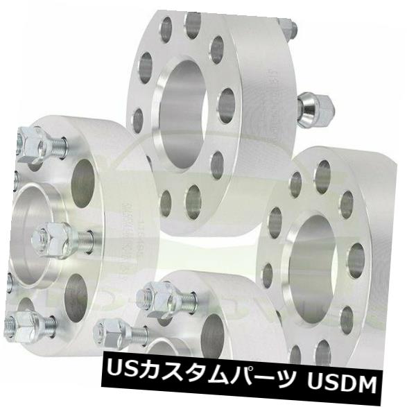 スペーサー 4x 2 '' 5x4.5 to 5x4.5 Sliver wheel spacers 12x1.25スタッドInfiniti Q60 Q70用 4x 2'' 5x4.5 to 5x4.5 Sliver wheel spacers 12x1.25 studs For Infiniti Q60 Q70 【並行輸入品】
