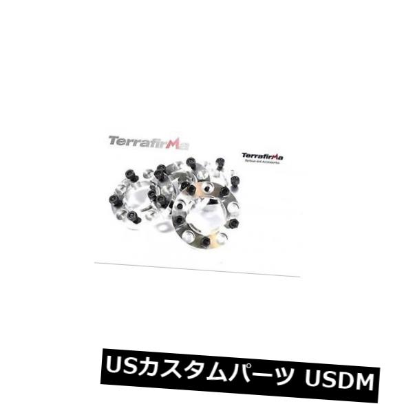 スペーサー TF301テラフィルマホイールスペーサーとナット30MMランドローバーディフェンダー-4個セット TF301 TERRAFIRMA WHEEL SPACERS AND NUTS 30MM LAND ROVER DEFENDER - SET OF 4 【並行輸入品】