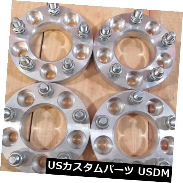 スペーサー 5x112?5x112ホイールアダプター1.25インチ厚の14x1.5スタッド57.1ボアスペーサーx 4 5x112 to 5x112 Wheel Adapters 1.25\