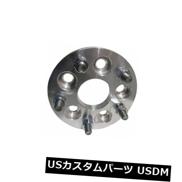 スペーサー 5x115?5x115 USホイールアダプター1 "厚型14x1.5ラグスタッドスペーサーx 4 5x115 to 5x115 US Wheel Adapters 1" Thick 14x1.5 Lug Studs Spacers x 4 【並行輸入品】｜カスタムパーツ WORLD倉庫