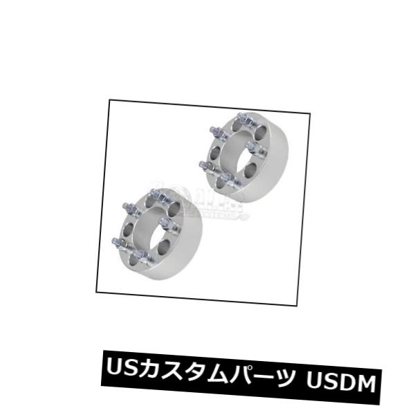スペーサー キャデラックXLRに適合するハードウェア5x4.75付き2個のホイールスペーサー2 \