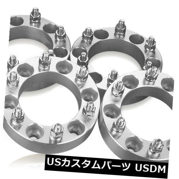スペーサー シボレーコロラドホイールスペーサー2015-2018 1.5インチ6x120 mm 14x1.5スタッド-4個 Chevy Colorado Wheel Spacers 2015-2018 1.5 inch 6x120 mm 14x1.5 studs - 4 pieces 【並行輸入品】|カスタムパーツ WORLD倉庫