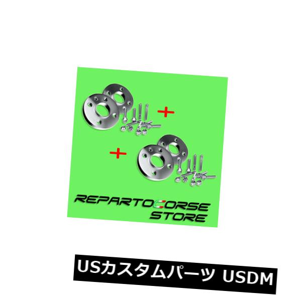 スペーサー キット4スペーサーホイール16 +20 mm、ボルト付き-スマートフォーツー-3穴 Kit 4 Spacers Wheel 16 +20 mm with Bolts - Smart Fortwo - 3 Holes 【並行輸入品】｜カスタムパーツ WORLD倉庫