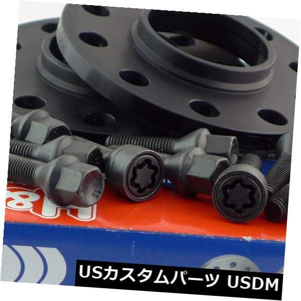 スペーサー BMW 40mmブラックB75726-20用H＆amp; rホイールスペーサーABE H&r Wheel Spacer ABE for BMW 40mm Black B75726-20 【並行輸入品】