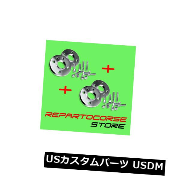 スペーサー キット4スペーサーホイール12 +20 mm、ボルト付き-アルファロメオ147156 Gt Gtvスパイダー Kit 4 Spacers Wheel 12 +20 mm with Bolts- Alfa Romeo 147 156 Gt Gtv Spider 【並行輸入品】