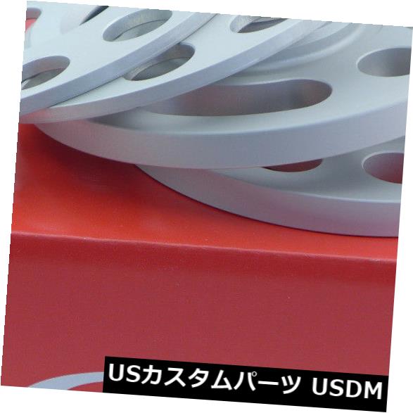 スペーサー Eibachホイールスペーサーフロントアクスル+リアアクスル10 / 22mm Lk：100+ 112/4 + 5 Mz： Eibach Wheel Spacer Front Axle + Rear Axle 10/22mm Lk: 100+ 112/4+5 Mz : 【並行輸入品】