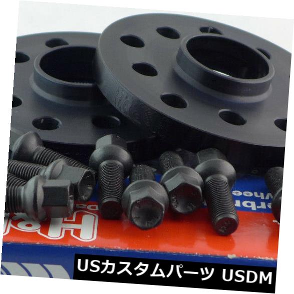スペーサー アウディシートシュコダVW 24mmブラックXB55571-12用H＆amp; rホイールスペーサーABE H&r Wheel Spacer ABE for Audi Seat Skoda VW 24mm Black XB55571-12 【並行輸入品】