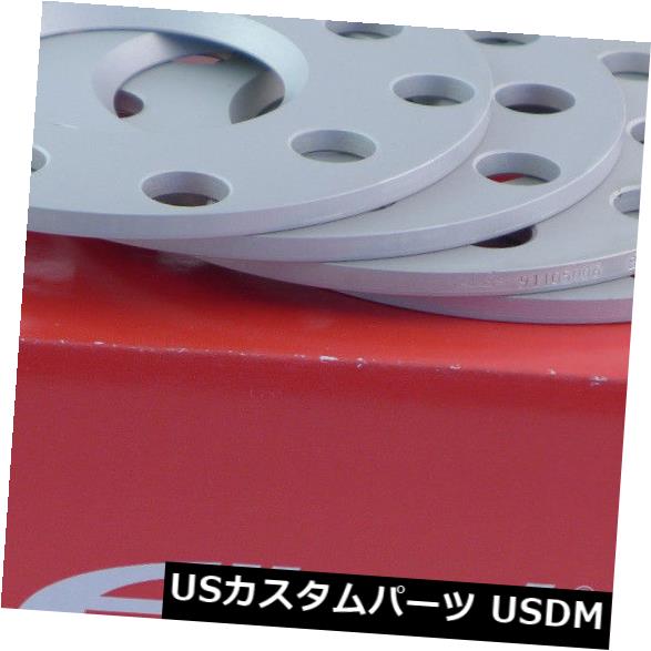 スペーサー Eibachホイールスペーサーフロントアクスル+リア10mm Lk：100/5 Mz57mmシルバーS90-1-05-006 Eibach Wheel Spacer Front Axle + Rear 10mm Lk: 100/5 Mz57mm Silver S90-1-05-006 【並行輸入品】