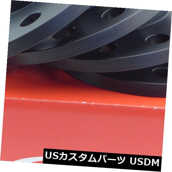スペーサー Eibachホイールスペーサーフロントアクスル+リアアクスルABE 30mm Lk：112/5 Mz57mm Black Eibach Wheel Spacer Front Axle + Rear Axle ABE 30mm Lk: 112/5 Mz57mm Black 【並行輸入品】