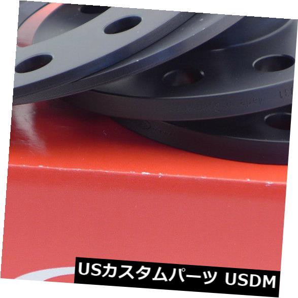 スペーサー Eibachホイールスペーサーフロントアクスル+リアABE 10 / 24mm Lk：120/5 Mz：72,5mmブラック Eibach Wheel Spacer Front Axle + Rear ABE 10/24mm Lk: 120/5 Mz : 72,5mm Black 【並行輸入品】
