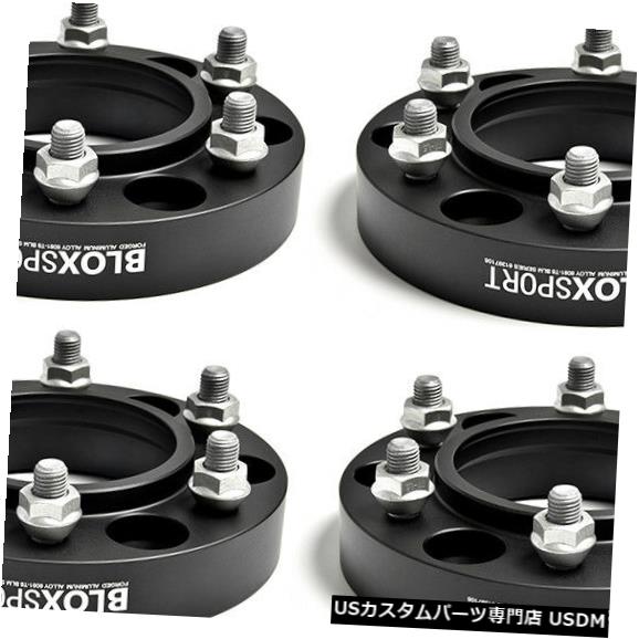 ワイドトレッドスペーサー 4pc 25mm鍛造アルミニウムハブセントリックホイールスペーサー6x5.5 \'\'フィットトヨタハイラックス、ヴィゴ 4pc 25mm Forged Aluminum Hub Centric Wheel Spacer 6x5.5\'\' fit Toyota Hilux,Vigo 【並行輸入品】