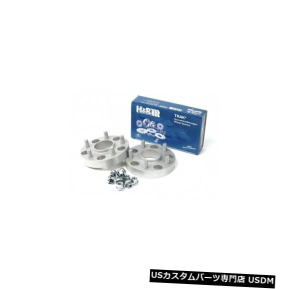 ワイドトレッドスペーサー H&R Trak+ DRM 15mm Wheel Spacers - 5x114.3 / 12x1.25 - 3065666 【並行輸入品】
