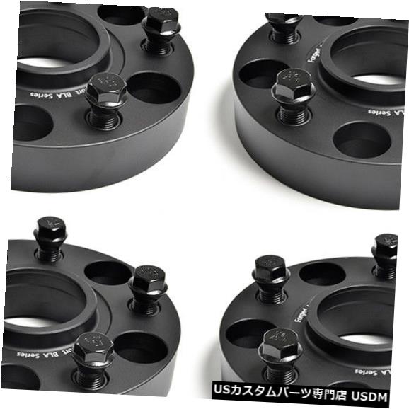 ワイドトレッドスペーサー PCD5x130（フロント2x 25mm +リア2x 30mm）ポルシェカイエンターボSホイールスペーサー用 PCD5x130 (Front 2x 25mm + Rear 2x 30mm) For Porsche Cayenne Turbo S Wheel Spacer 【並行輸入品】