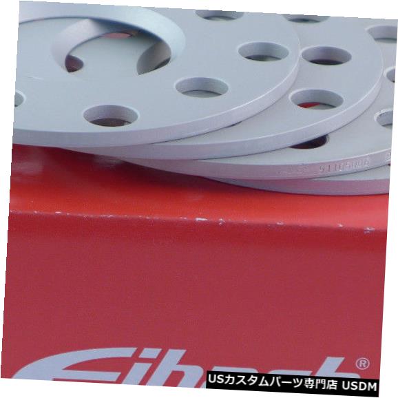 ワイドトレッドスペーサー Eibachホイールスペーサーフロントアクスル+リアアクスルABE 10 / 16mm Lk：100/112/5 Mz：57mm Eibach Wheel Spacer Front Axle + Rear Axle ABE 10/16mm Lk: 100/112/5 Mz : 57mm 【並行輸入品】