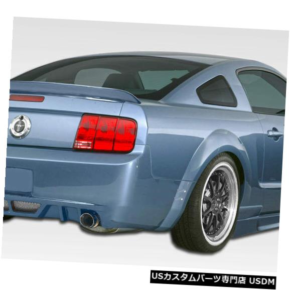 Rear Body Kit Bumper 05-09フォードマスタングサーキットDuraflexリアボディキットバンパー!!! 106137 05-09 Ford Mustang Circuit Duraflex Rear Body Kit Bumper!!! 106137 【並行輸入品】