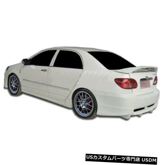 Rear Body Kit Bumper 03-08トヨタカローラスカイラークデュラフレックスリアボディキットバンパー!!! 104506 03-08 Toyota Corolla Skylark Duraflex Rear Body Kit Bumper!!! 104506 【並行輸入品】